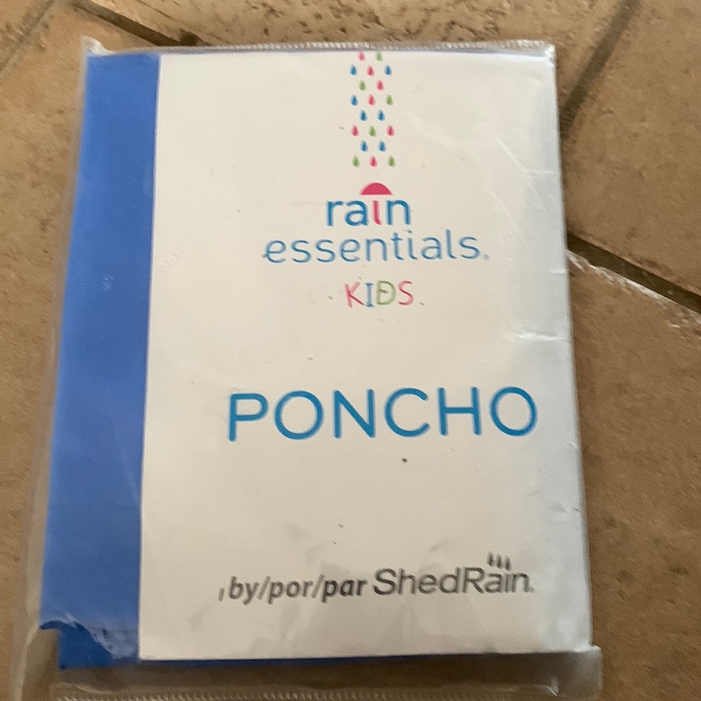 Kids Rain Poncho